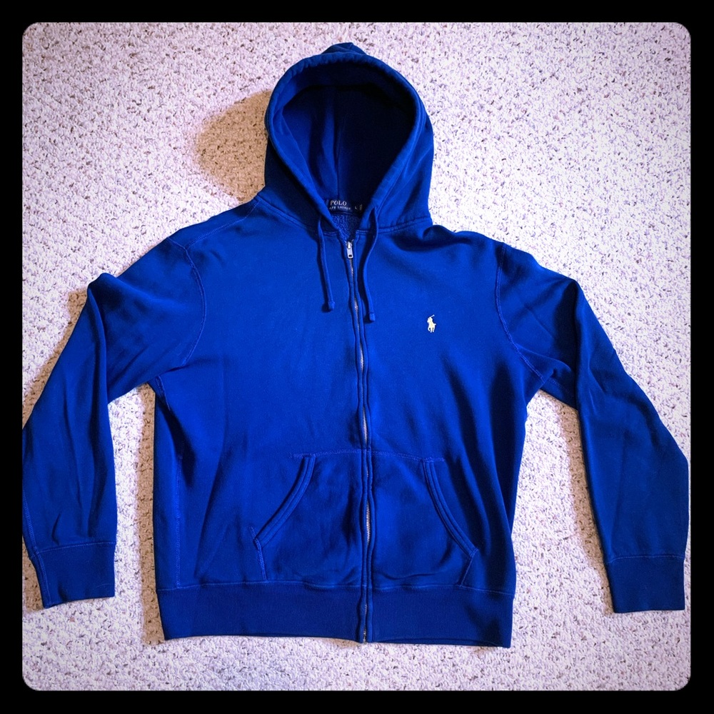 Polo full zip sweatshirt